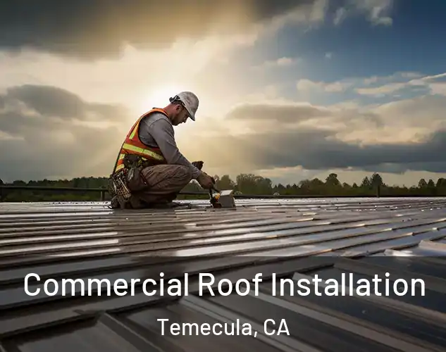  Commercial Roof Installation Temecula, CA