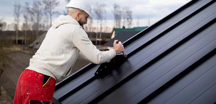 Tin Roof Ridge Cap Installation in Temecula