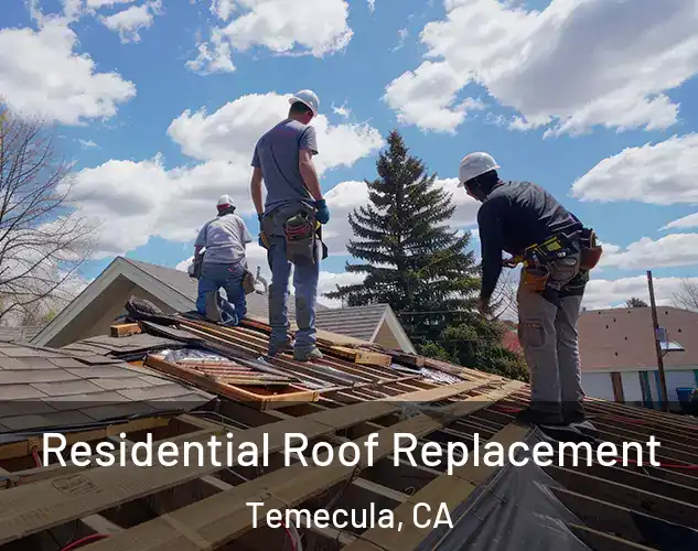  Residential Roof Replacement Temecula, CA
