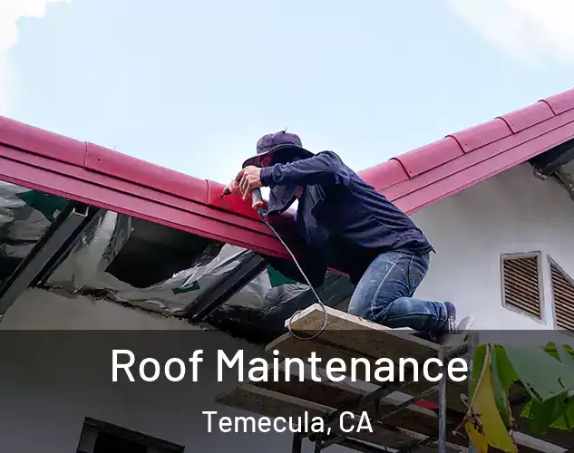  Roof Maintenance Temecula, CA