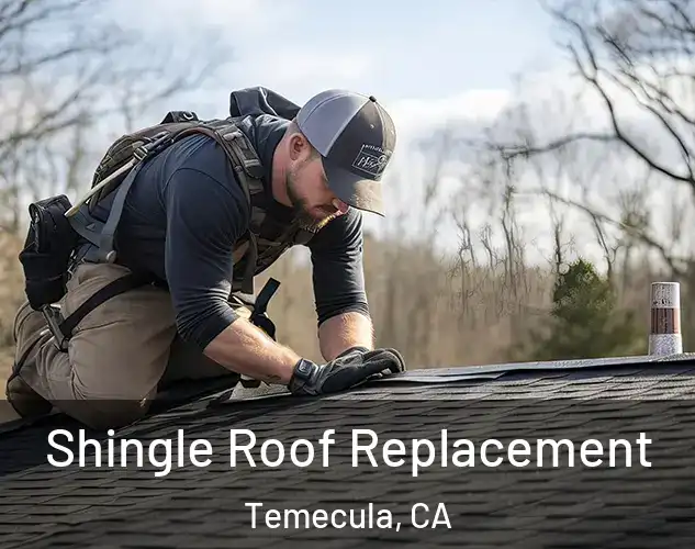  Shingle Roof Replacement Temecula, CA
