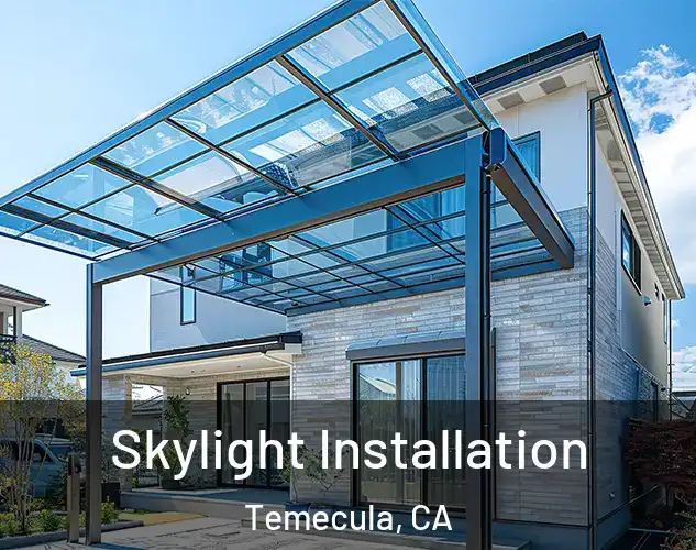  Skylight Installation Temecula, CA